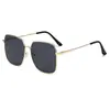 Gafas de Sol Estilo Retro Hong Kong Nuevas Europeas y Americanas para Hombres y Mujeres, Gafas de Sol de Marco Grande Anti-UV Especiales para Conducir de Gama Alta