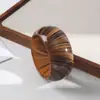 Pulsera de Madera con Grano Estilo Étnico Retro, Pulsera Simple de Nicho Casual Versátil, Joyería de Lujo Ligero de Gama Alta al por Mayor