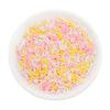 Azúcar Imitación Grano Cerámica Suave 3g Dulce Paquete Pequeño Crema Gel Goo Tarjeta Horquilla DIY Slime Relleno Cerámica Suave Decorativa