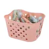 Juego de 30 pinzas pequeñas de plástico con cesta organizadora, pinzas para secar ropa, pinzas a prueba de viento para ropa interior y calcetines