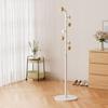 Simple Perchero de Pie Estilo Chino Nuevo Perchero de una Barra Dormitorio Sala de Estar Entrada Perchero para Colgar Ropa Almacenamiento