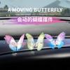 Adornos Nuevos para Consola Central de Coche, Decoración de Salida de Aire de Mariposa Móvil, Decoración Curativa Creativa