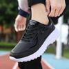 Tênis Esportivo Masculino Primavera e Verão Novo Couro Impermeável Respirável Tênis de Corrida Masculino para Viagem ao Ar Livre Versátil Moda Casual para Homens