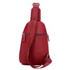 2018 Nova bolsa de peito de couro genuíno estilo coreano couro macio camada superior couro bovino masculina e feminina bolsa mensageiro de ombro para casal atacado