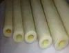 Tubo de Nylon Mc Casquillo Cilíndrico Hueco Resistente al Desgaste Procesamiento Pa6 Casquillo de Gran Diámetro Tubo de Nylon con Grafito