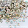 Decoración de Accesorios para Uñas con Diamantes de Forma Especial y Punta Cuadrada de 8 mm Material Brillante Pequeño Desgastable para Uñas Diamante para Uñas al por Mayor