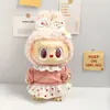 [Solo Ropa de Bebé] Ropa de Reemplazo para Muñeco de Peluche de Vinilo Labubu de 38 cm Falda Mokoko para Muñeco Labubu