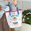 Bolsa de Gelatina Original de Dibujos Animados Lindos Tengyi, Bolso Versátil para Niñas, Bolso de Playa para Viajes, Bolsa Transparente para la Costa, Venta al por Mayor