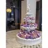 Fuente de Estilo Europeo para Jardín, Accesorios de Boda, Adornos Grandes Nuevos, De Pie, Agua Circulante, Elemento de Agua para Patio de Villa