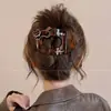 Pinza para el pelo de pico de pato, fresca y femenina, para uso diario, versátil para peinar, sensación popular en internet, cómoda en la cabeza, accesorio para el cabello