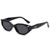 Jennie2024 nuevas gafas de sol retro ojo de gato gm para mujer cara pequeña marco pequeño de alta gama gafas de sol de foto callejera europeas y americanas