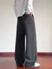 Novedad Otoño 2026 Estilo Interior Pantalones Rectos de Fibra de Bambú M-5XL HK26855-Especial P28