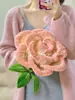 Limpiapipas Gigante Ramo de Rosas Hecho a Mano Kit de Materiales para Tejer DIY Producto Terminado Regalo del Festival Qixi para Novia Otro
