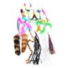 Suministros para Mascotas Accesorios Al por Mayor Cascabel Palo para Molestar Gato Cabezal de Repuesto de Pluma Variedad de Cabezales de Repuesto de Felpa Juguetes para Gatos
