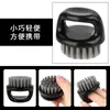 Cepillo para Barba, Cepillo para Peinar y Limpiar la Barba, Cepillo de Cerdas de Jabalí, Cepillo de Anillo, Cepillo para el Cabello, Cepillo Vintage para Cabello con Aceite