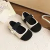 Zapatos para Niños 2026 Primavera y Otoño Nuevo Estilo Zapatos de Cuero Versátiles para Niñas Zapatos Individuales para Bebé Zapatos de Princesa de Moda para Niñas