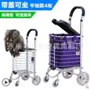 Venta Directa de Fábrica Carrito de Compras Jialai Barra de Tiro Carrito para Subir Escaleras para Personas Mayores Se Puede Sentar Plegable Carrito de Remolque Doméstico