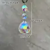 Cortina de Cuentas Colgantes de Cristal Cortina de Puerta Decoración Cadena de Cuentas para Boda Bola de Cristal con Cuentas Tira Larga de Iluminación Accesorios DIY