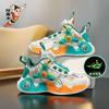 Zapatillas Deportivas para Niños 2024 Otoño Nuevas Zapatillas Deportivas de Doble Malla Transpirable Zapatillas de Running de Malla Luminosa para Niños