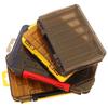 Caja Sellada 12 Compartimentos 14 Compartimentos Accesorios para Pesca Caja para Señuelos Señuelos Artificiales Caja para Camarones de Madera Pesca en Mar Caja de Almacenamiento de Señuelos de Doble Cara