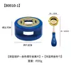 Horno Fundidor de Sellos de Cera en Colores Macaron, Herramienta Fundidora de Sello de Cera de Madera, Horno para Derretir Cera, Gránulos de Cera y Accesorios Relacionados