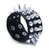 Punk 2019 Nova Pulseira de Couro Masculina Exagerada Tendência de Fornecimento Transfronteiriço Punk Spike Imitação Pulseira de Couro