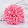 Flor de Dente-de-leão Artificial Crisântemo Flor de Ping Pong Decoração de Casamento Adereços de Fotografia Decoração de Casa Flores Artificiais Atacado