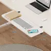 Tablero de Extensión para Escritorio Oficina Escritorio Perforación-Gratis Ampliación Extensión Artefacto Escritorio de Computadora Plegable Bandeja para Teclado
