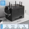 Caja de Almacenamiento para Router de Pared Sin Perforaciones Estante Ligero para Gatos para Sala de Estar/TV/Decodificador