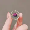 Broche Antiexposição Laço de Fita High-End Luxo Versátil Alfinete Simples Acessório Antiexposição para Terno