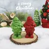 Vela em Formato de Papai Noel Para Adereços de Tiro Presentes de Feriado Vela Perfumada de Natal Vela