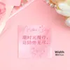 2026 Día de la Madre Feliz Decoración de Pastel Tarjeta de Corazón Acrílico Cadena de Perlas Topper Feliz Día de la Madre