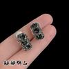 Pendientes Estilo Chanel para Mujer 2025 Nuevo Modelo Popular Aguja de Plata 925 Pendientes Elegantes Lujo Ligero Nicho Pendientes de Gama Alta Modernos