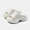 Sandalias de plataforma gruesa de verano 2024 para mujer, EVA, color sólido, tacón alto, tipo muffin, para exteriores, nueva ropa de casa, 7 CM