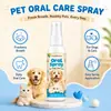 El Spray Bucal KineShineX para Mascotas es adecuado tanto para perros como para gatos, proporcionando cuidado dental diario para ayudar a refrescar el aliento y reducir el mal aliento.