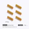 Processo de banho de ouro 18k em aço inoxidável design de serra personality colar pulseira joia pingente DIY feito à mão atacado
