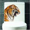 Creativos Animales Tigre León Gato Pegatinas de Pared Artificiales Dormitorio Sala de Estar Fondo Baño Inodoro Pegatinas de Pared Decorativas