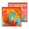 Bolsa Ziplap Universal Corea del Sur Dibujo Animado Lindo Snack Dulce Hebilla Cabeza de Niña Embalaje de Regalo de Joyería Bolsa de Almacenamiento de Juguetes