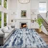 Tapete Grande de Luxo Leve Moderno Veludo Cristal Absorvente de Água Antiderrapante e Resistente a Manchas Tapetes de Chão Tapetes de Chão para Sala de Estar Quarto Tapetes para Sofá Mesa de Centro