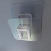 [Accesorios Snap] accesorios de plástico transparente sin costuras sin agujeros adhesivos fuertes pegatinas de pared estante de almacenamiento pegatinas adhesivas traseras