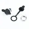 Conector Hembra Tipo-C con Cierre a Presión USB 5P con Conector Macho para Placa de Circuito Tpc Tipo-C Impermeable Base de Alimentación Enchufe de Cola
