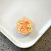 Clipes de acrílico PP em formato de flor com palavras de bênção, clipes de lanche PPJ com texto inspirador fofo