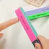 Tira para Polir Unhas Lixa de Unha com Impressão de Areia Fina Ferramenta de Manicure Doméstica Bloco de Polimento Dupla Face Tábua de Polimento de Quatro Lados Wenwan