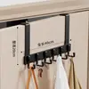 Perchero de Ropa con Gancho para Colgar en la Puerta, Colgador de Ropa de Pared para Dormitorio, Estante de Almacenamiento para Baño con Adhesivo Fuerte sin Taladro