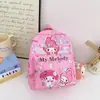 Nuevas Mochilas Escolares de Jardín de Infancia de Kuromi para Niños y Niñas de 3 a 6 Años Mochila Ligera Reductora de Carga Casual Lote Transfronterizo