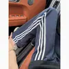 Calça Masculina Retro Americana com Padrão de Escamas de Dragão, Verão Fina Respirável Cleanfit Estilosa Listrada de Perna Reta Casual