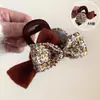 Presilha de cabelo floral elegante com toque de luxo, novo modelo 2026 pinça tubarão, popular entre celebridades da internet, adequada para cabelos grossos, presilha de cabelo de acrílico
