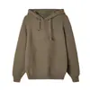 Nova Blusa de Moletom Casual Solta com Capuz Masculina de Manga Longa Quente de Peso Pesado Espessada Pulôver Esportivo Outono e Inverno