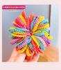 100 bebê mini simples básico bebê polegar faixa de cabelo faixa de cabelo das crianças não machuca o cabelo corda do cabelo