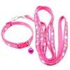 Collar para Mascotas Multicolor Marrón Perro Campana Correa Collar para Perro Correa para Gato Universal Perro Pequeño Correa para Cuello de Perro